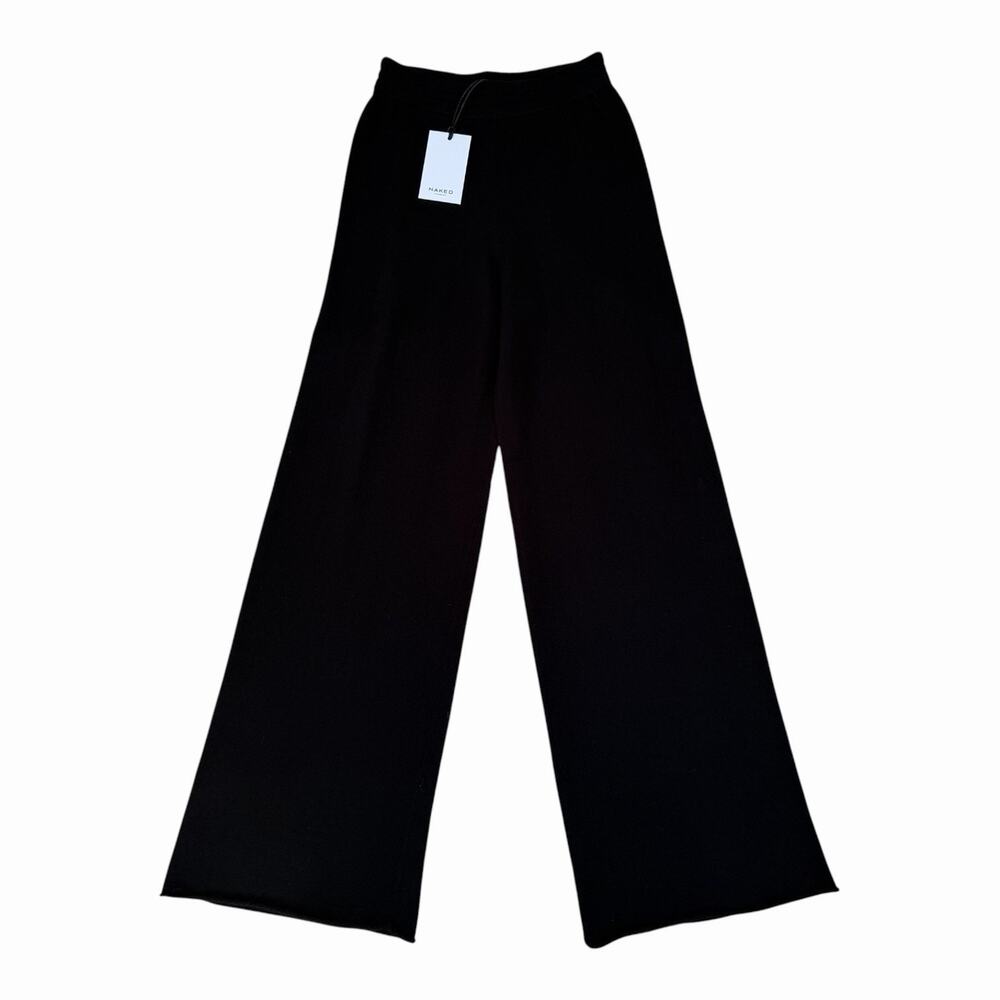 NWT Naked Cashmere Black High Waist Wide Leg Pants XS